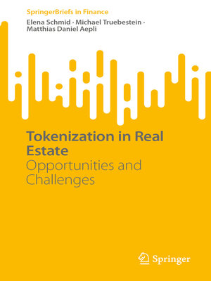 cover image of Tokenization in Real Estate